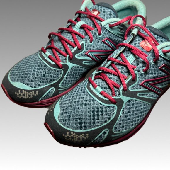NEW BALANCE WR 1400PB v1 Revlite Running Shoes Teal Pink Women 7 - Picture 5 of 9